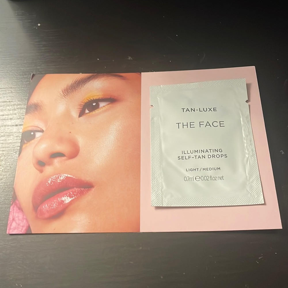 NWT Trial Tan Luxe The Face Illuminating Self Tan Drops